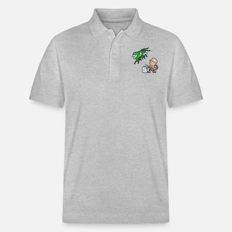 Exterminator Pest Control - Polo PREPSTER bio Stanley/Stella Unisexe - gris chiné