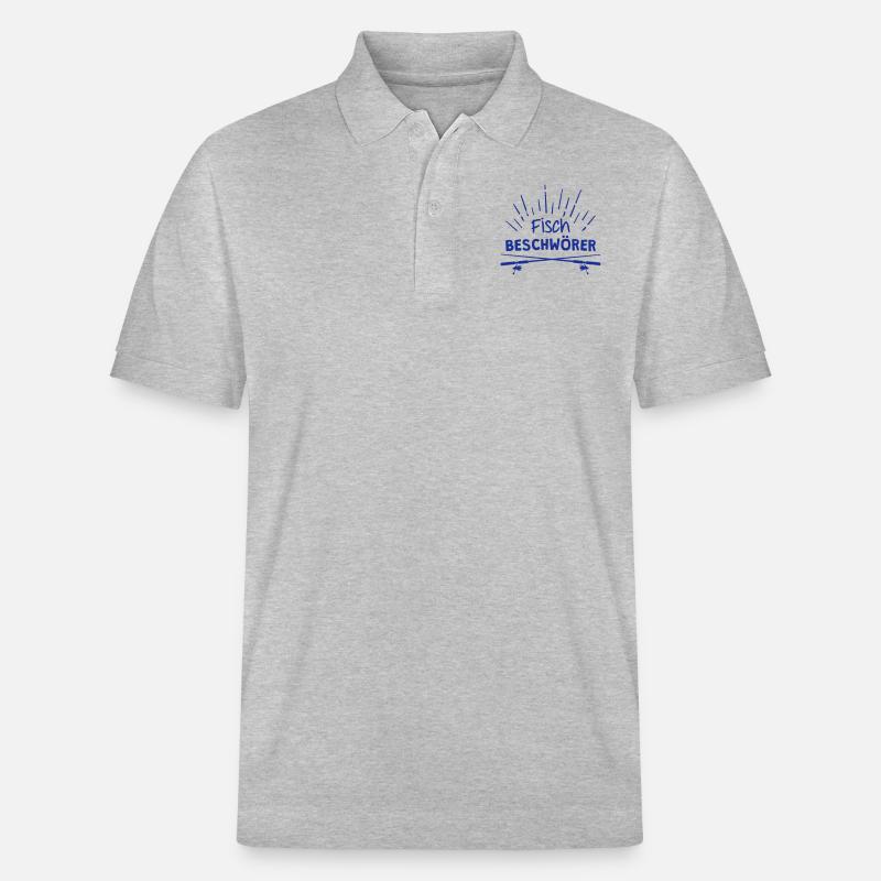 Fischbeschwörer - Stanley/Stella Unisex Bio-Poloshirt PREPSTER - Grau meliert