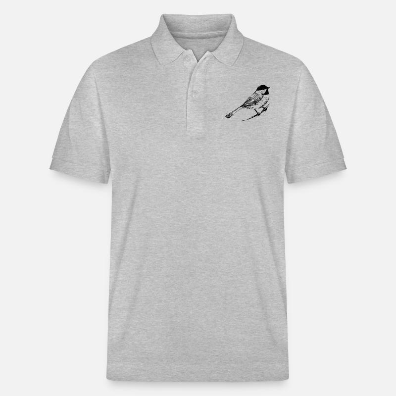 b i r d560 - Stanley/Stella Unisex Bio-Poloshirt PREPSTER - Grau meliert