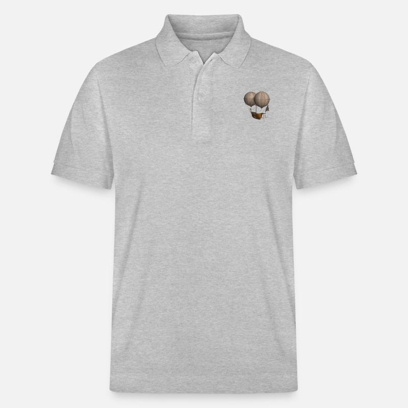 ballon dirigeable - Polo PREPSTER bio Stanley/Stella Unisexe - gris chiné