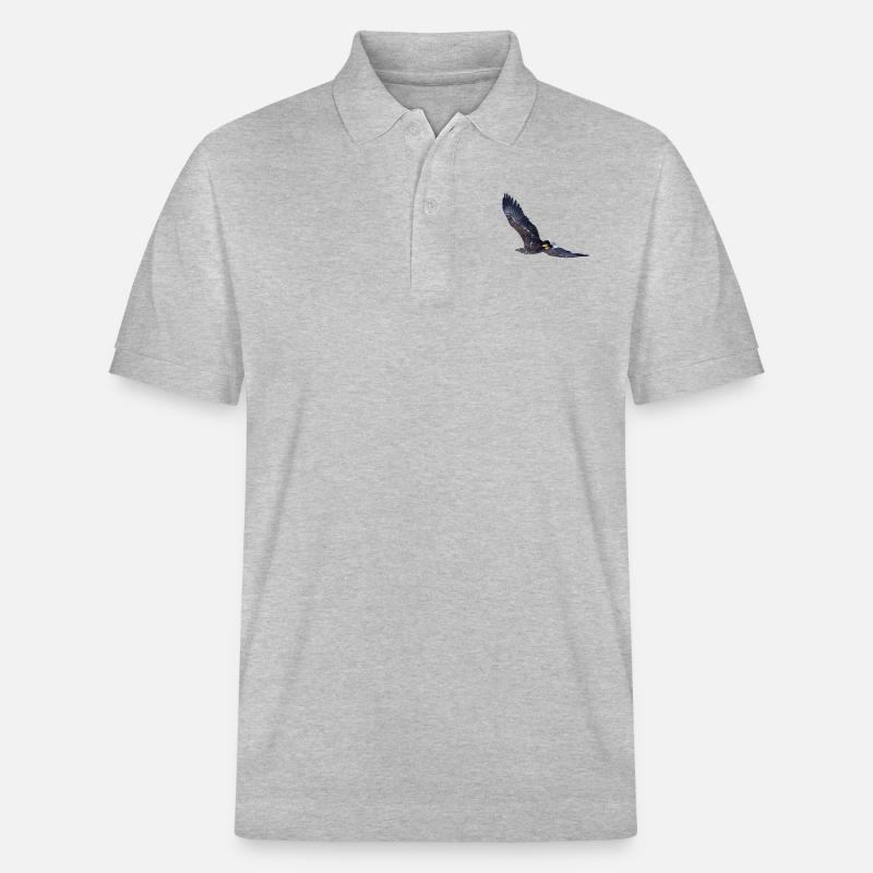 aigle de mer - Polo PREPSTER bio Stanley/Stella Unisexe - gris chiné