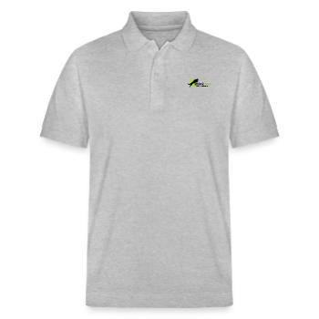 athletic dogs final PS 200818 A - Stanley/Stella Unisex Bio-Poloshirt PREPSTER - Grau meliert - Vorne - Roxy (174cm) & Andy (188cm)
