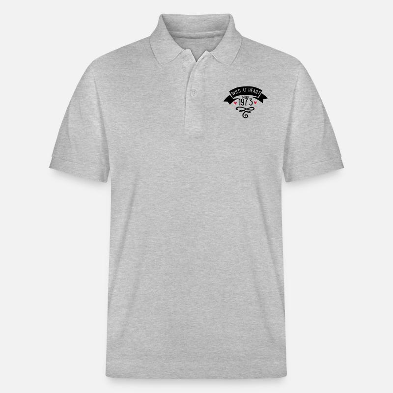 1973 - Stanley/Stella Unisex Bio-Poloshirt PREPSTER - Grau meliert
