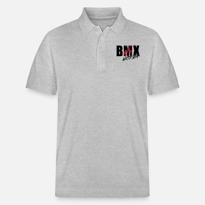 bmx 2_2c - Polo PREPSTER bio Stanley/Stella Unisexe - gris chiné