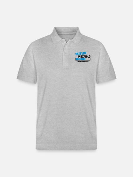 futur pizzaïolo - Polo PREPSTER bio Stanley/Stella Unisexe - gris chiné