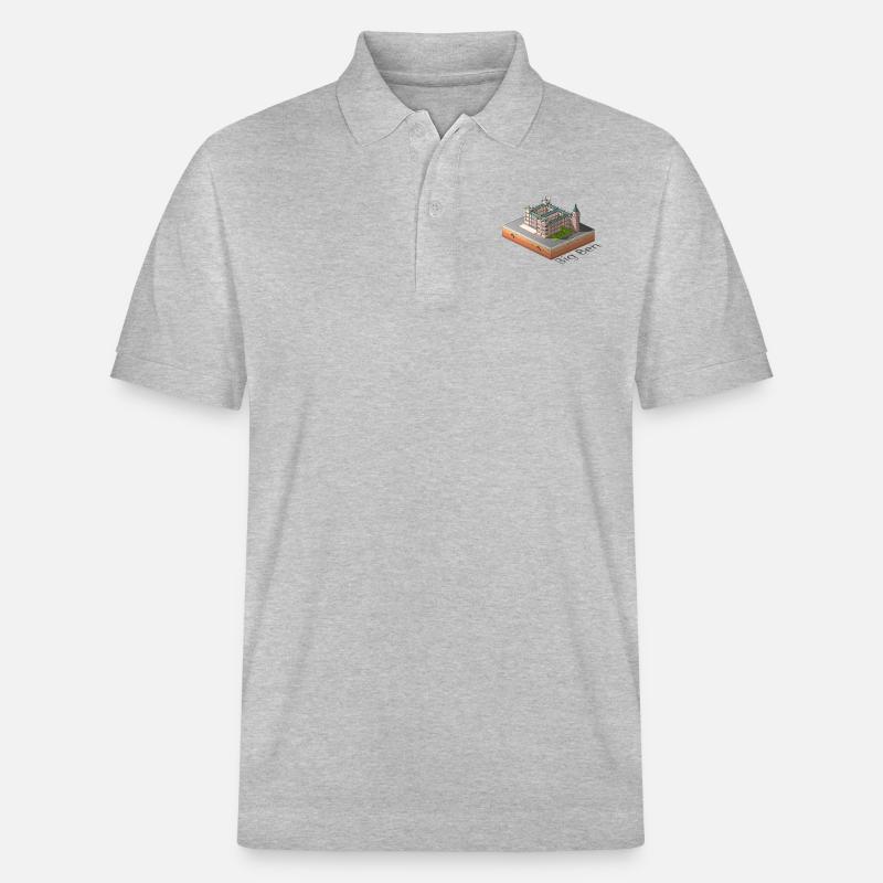Big Ben - Stanley/Stella Unisex Bio-Poloshirt PREPSTER - Grau meliert