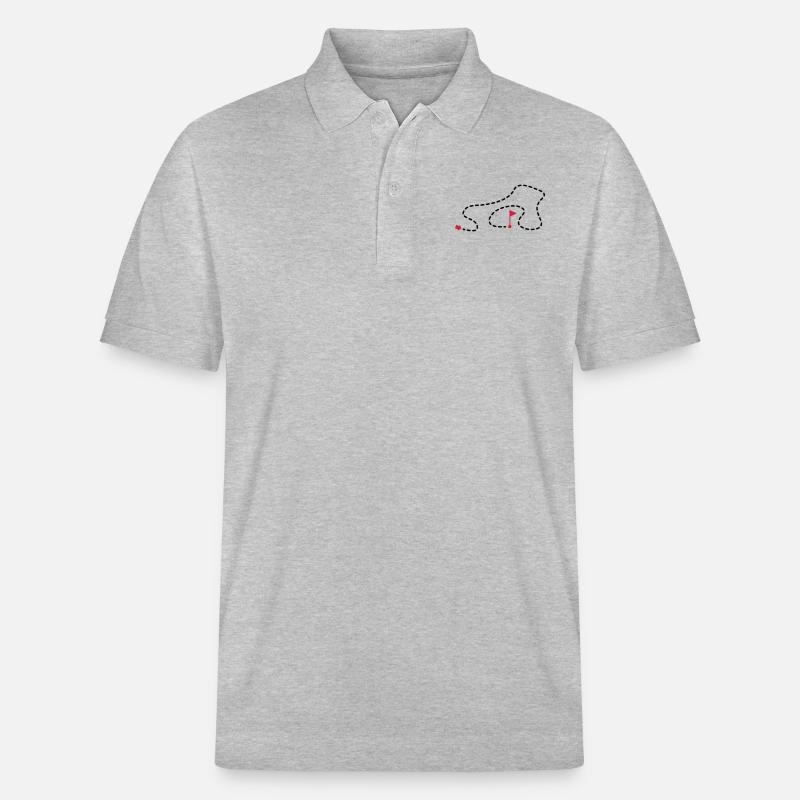 route_1f2 - Polo PREPSTER bio Stanley/Stella Unisexe - gris chiné
