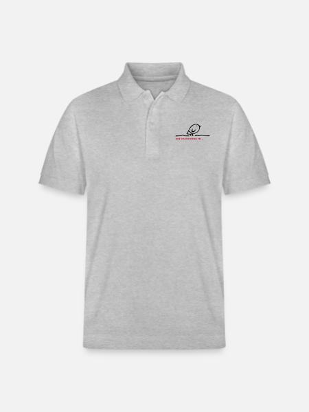 Tweetlercools - I can KUNG FU - Stanley/Stella Unisex Organic Polo Shirt PREPSTER - heather grey