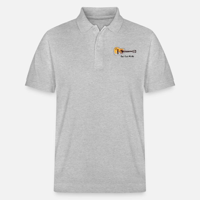 Don't Call Me Uke - Stanley/Stella Unisex Bio-Poloshirt PREPSTER - Grau meliert