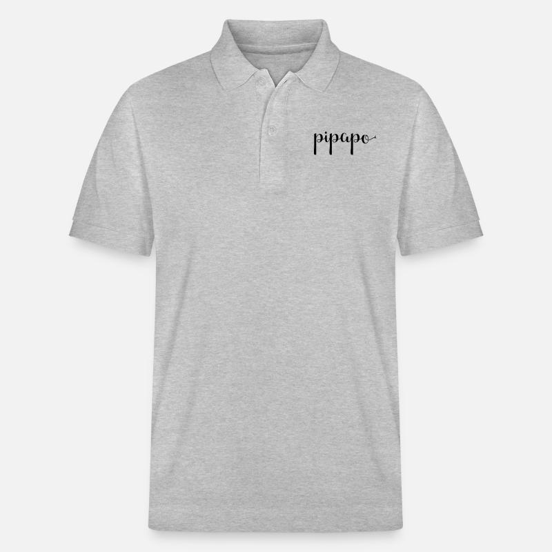 pipapo - Stanley/Stella Unisex Bio-Poloshirt PREPSTER - Grau meliert