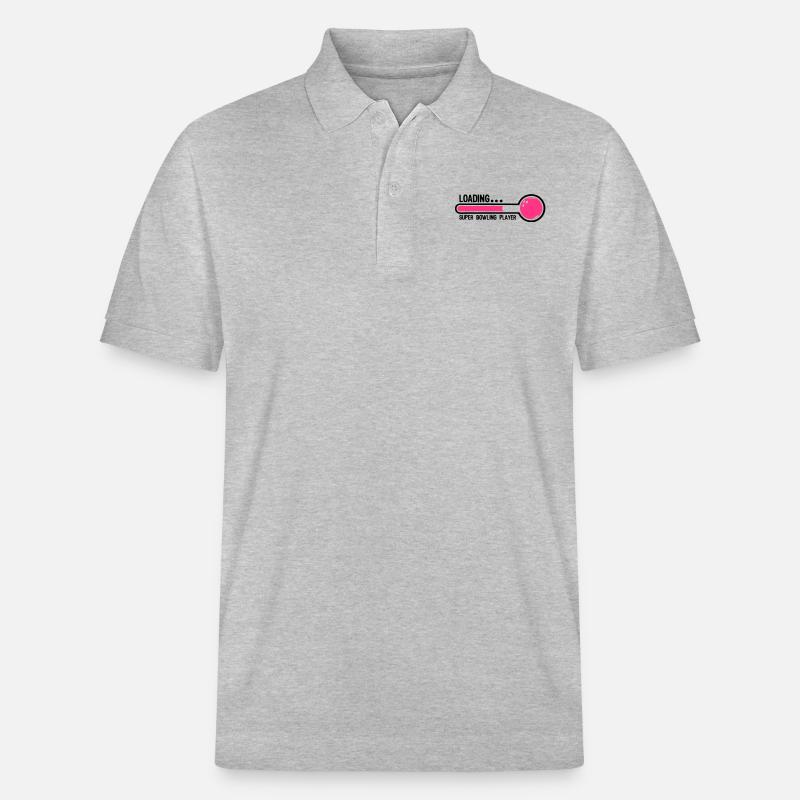 bowling boule loading super player1 - Polo PREPSTER bio Stanley/Stella Unisexe - gris chiné