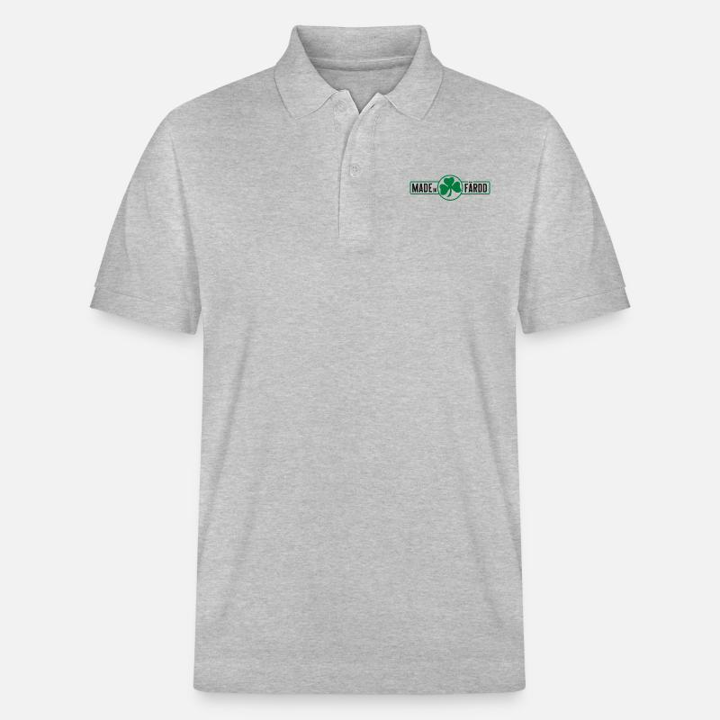 MADE IN FÄRDD - Stanley/Stella Unisex Bio-Poloshirt PREPSTER - Grau meliert