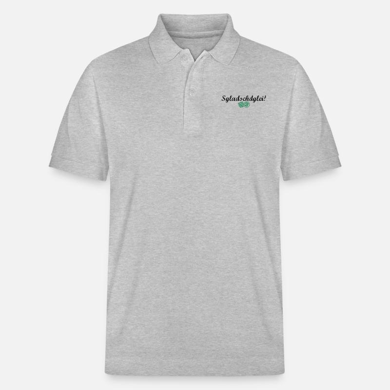 Sgladschdglei - Stanley/Stella Unisex Bio-Poloshirt PREPSTER - Grau meliert