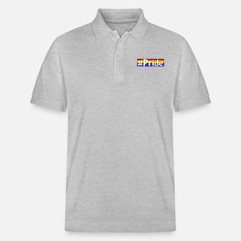 Pride - Stanley/Stella Unisex Bio-Poloshirt PREPSTER - Grau meliert