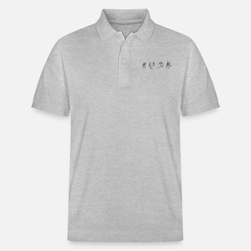 FICK - Stanley/Stella Unisex Bio-Poloshirt PREPSTER - Grau meliert