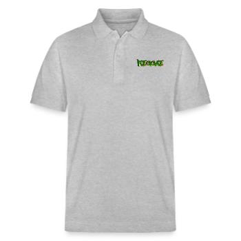 reggae - Polo PREPSTER bio Stanley/Stella Unisexe - gris chiné - Devant - Roxy (174cm) & Andy (188cm)