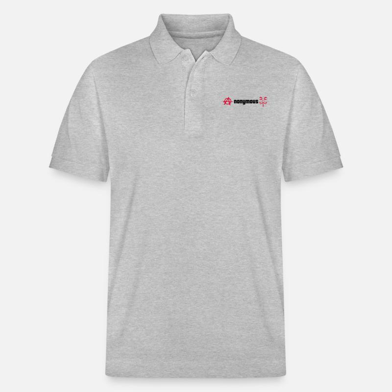 Anonymous - Stanley/Stella Unisex Bio-Poloshirt PREPSTER - Grau meliert