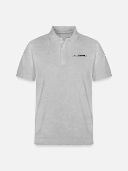 Skyline - Dublin - Stanley/Stella Unisex Bio-Poloshirt PREPSTER - Grau meliert