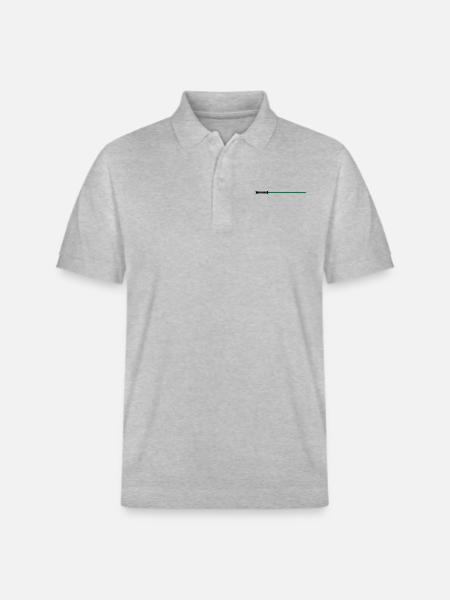 Lichtschwert - Stanley/Stella Unisex Bio-Poloshirt PREPSTER - Grau meliert