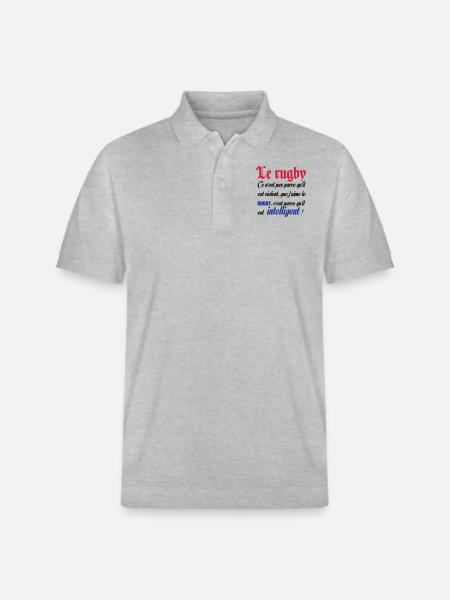 intelligent - Polo PREPSTER bio Stanley/Stella Unisexe - gris chiné