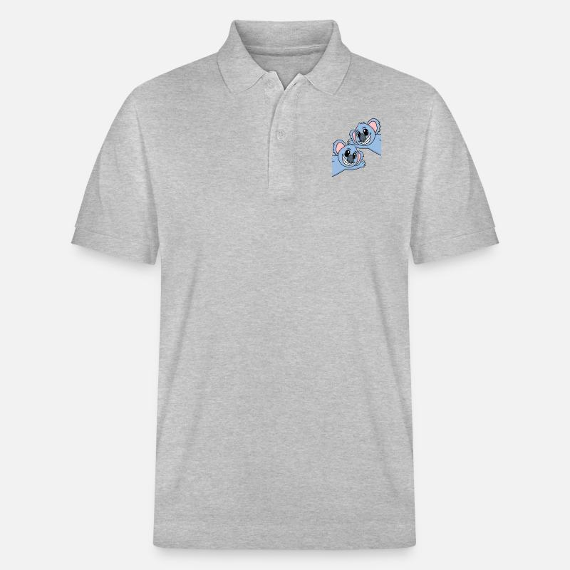 Koala Koalas - Polo PREPSTER bio Stanley/Stella Unisexe - gris chiné