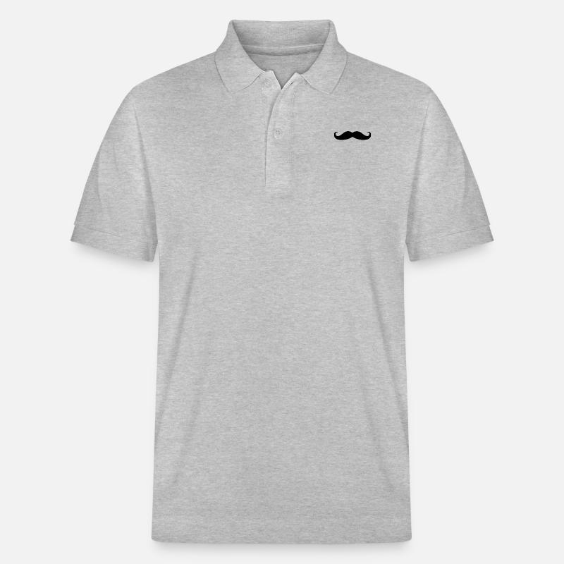 Bart - Simple Design - Stanley/Stella Unisex Bio-Poloshirt PREPSTER - Grau meliert