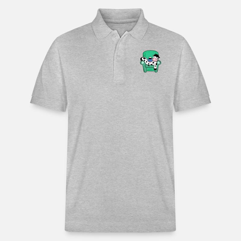 Vache - Polo PREPSTER bio Stanley/Stella Unisexe - gris chiné