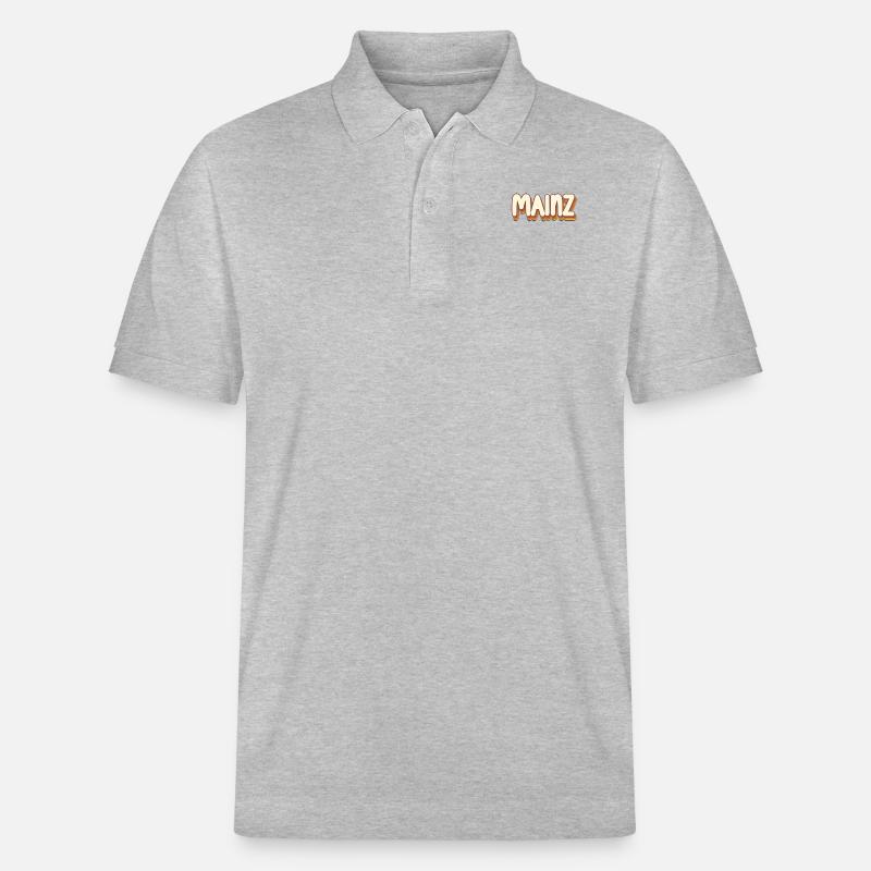 Mainzerin Mainzer Mayence - Polo PREPSTER bio Stanley/Stella Unisexe - gris chiné