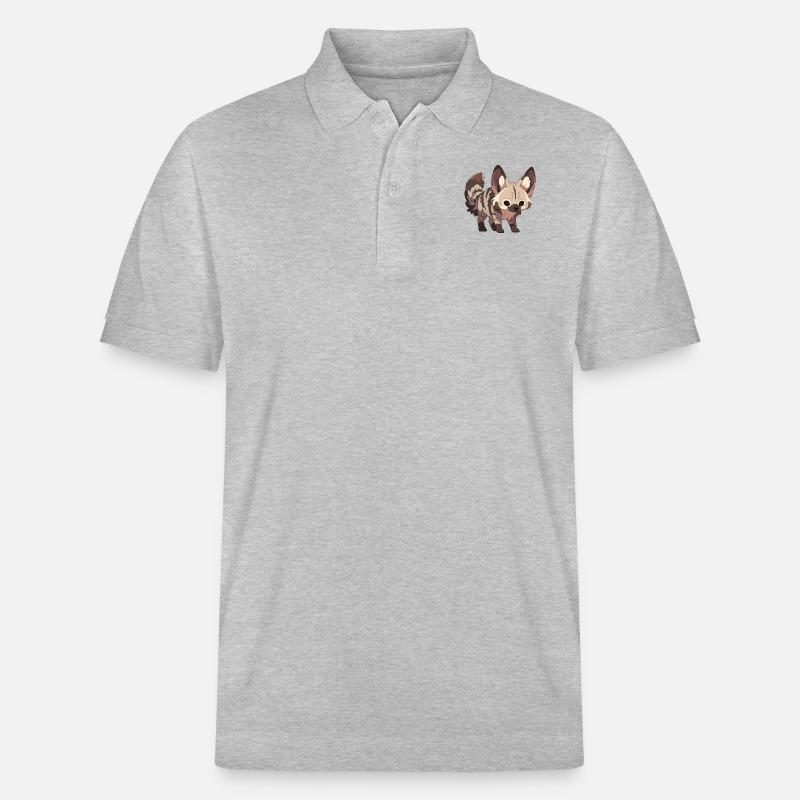 Loups d’Aardwolf - Polo PREPSTER bio Stanley/Stella Unisexe - gris chiné