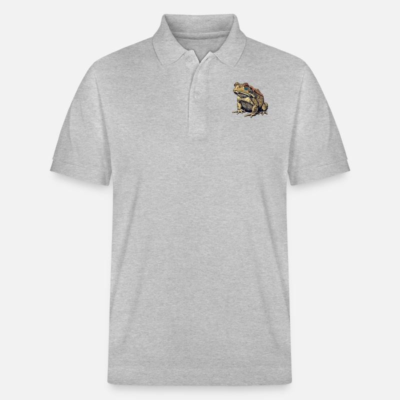 Crapaud crapaud crapaud - Polo PREPSTER bio Stanley/Stella Unisexe - gris chiné