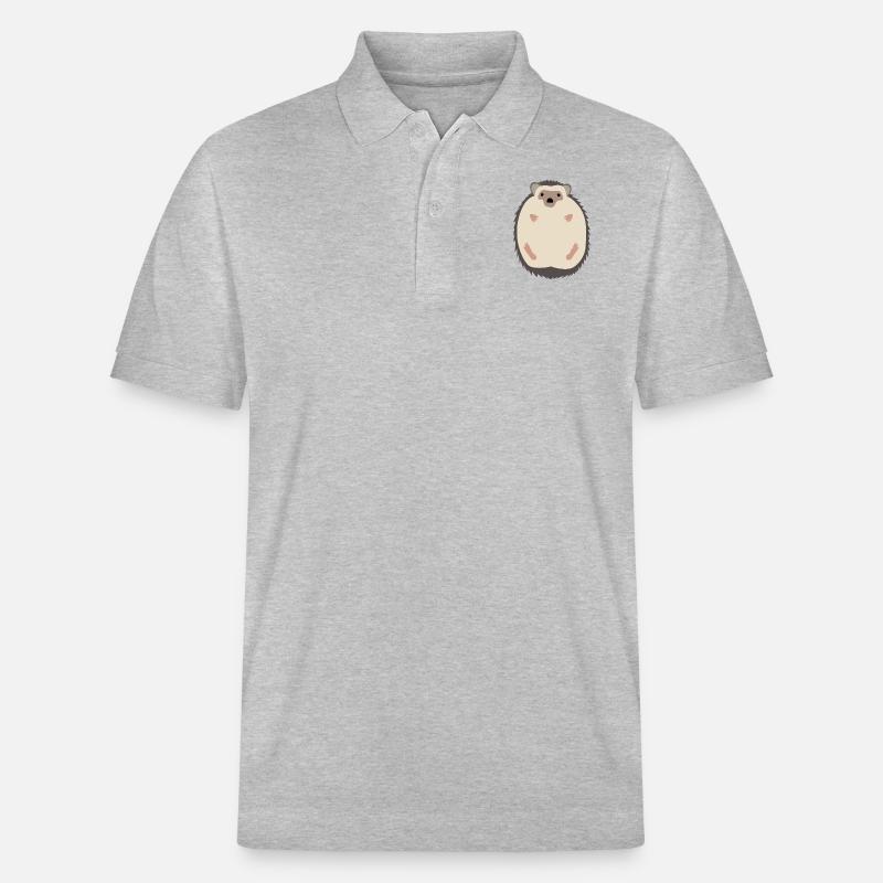 Igel - Stanley/Stella Unisex Bio-Poloshirt PREPSTER - Grau meliert