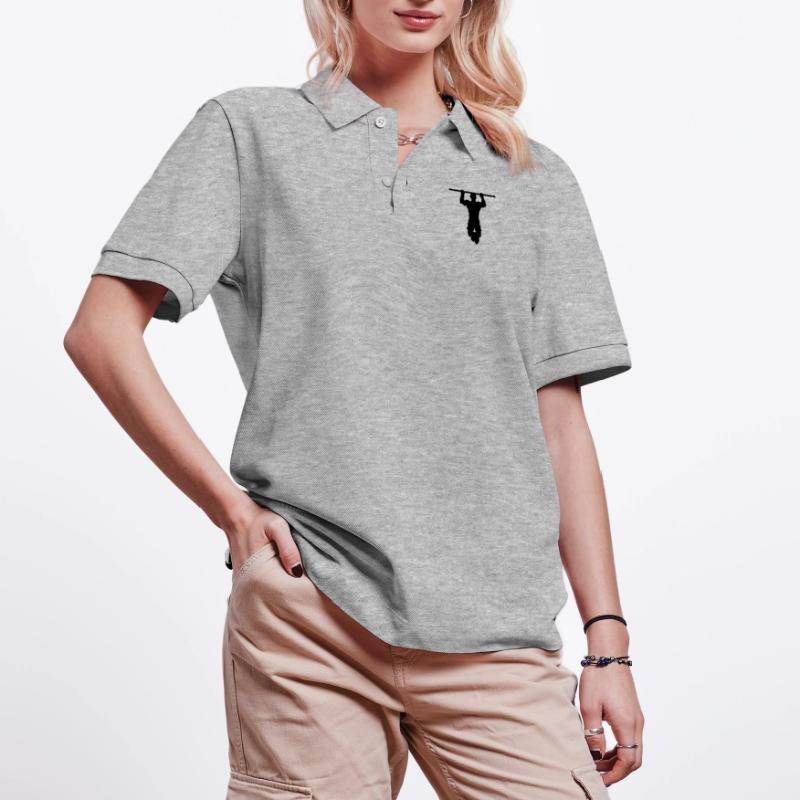 pull up - Pull-up - Calisthenics sport Stanley/Stella Unisex Organic Polo Shirt PREPSTER
