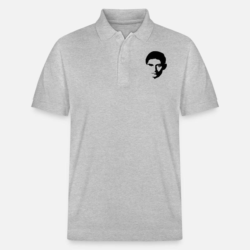 FRANZ KAFKA - Stanley/Stella Unisex Bio-Poloshirt PREPSTER - Grau meliert