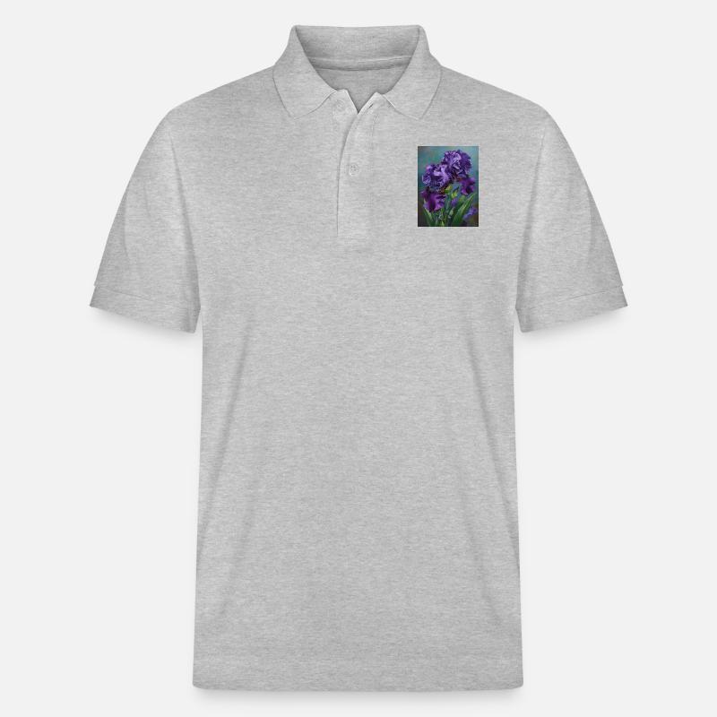 Iris FL 3 - Stanley/Stella Unisex Bio-Poloshirt PREPSTER - Grau meliert