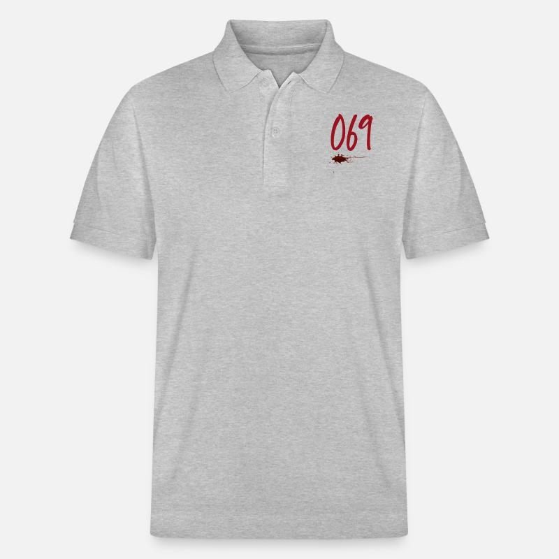 Code postal Francfort 069 - Polo PREPSTER bio Stanley/Stella Unisexe - gris chiné