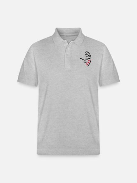 Speed - Stanley/Stella Unisex Organic Polo Shirt PREPSTER - heather grey