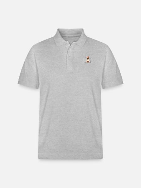 UNE SOIREE D'ETE - Stanley/Stella Unisex Organic Polo Shirt PREPSTER - heather grey