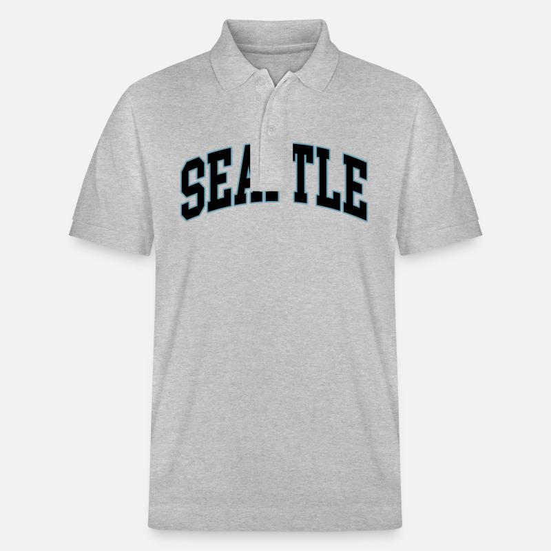 Seattle - Polo PREPSTER bio Stanley/Stella Unisexe - gris chiné