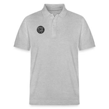 Muttertag - Stanley/Stella Unisex Bio-Poloshirt PREPSTER - Grau meliert - Vorne - Roxy (174cm) & Andy (188cm)