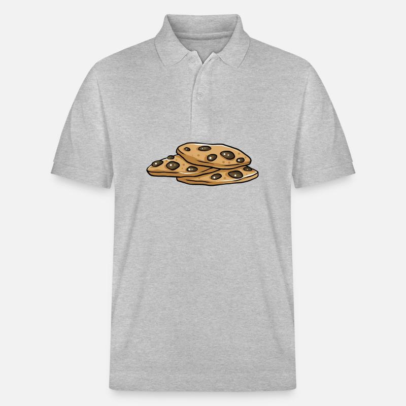 Biscuits - Polo PREPSTER bio Stanley/Stella Unisexe - gris chiné