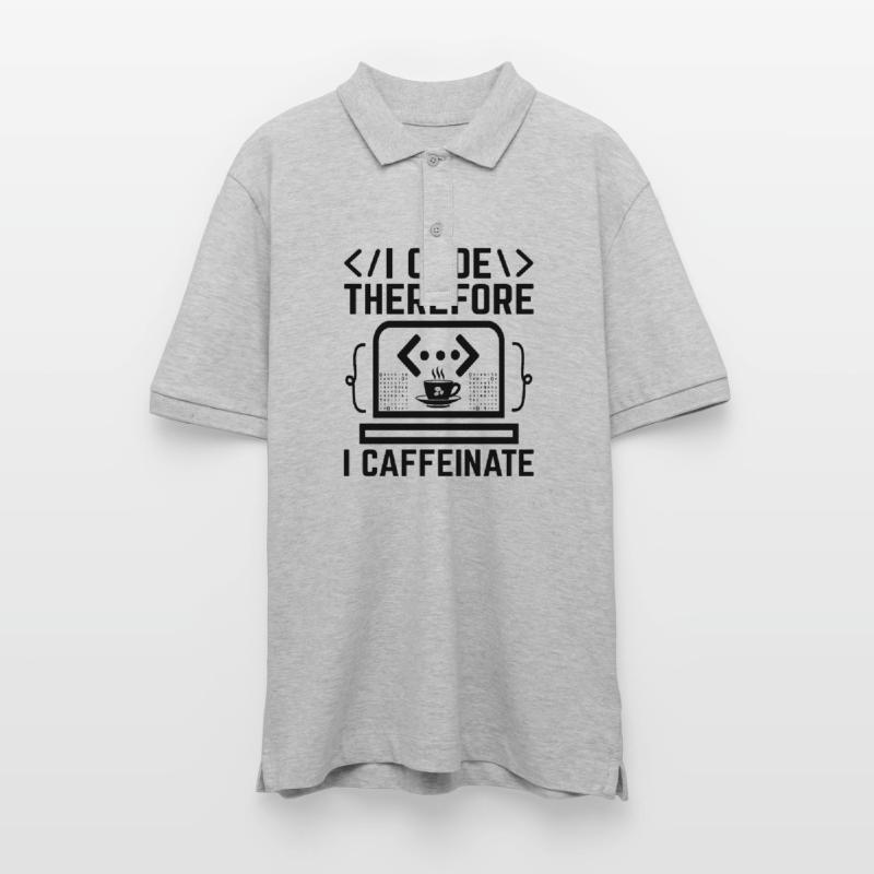 Kaffee-Codierung Programmierer Programmierer Entwickler Nerd Coff Stanley/Stella Unisex Bio-Poloshirt PREPSTER