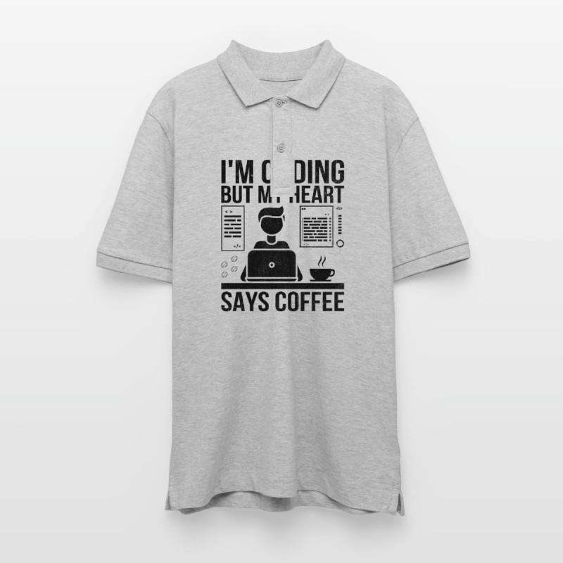 Café Codage Programmeur Codeur Développeur Nerd Coff Polo PREPSTER bio Stanley/Stella Unisexe