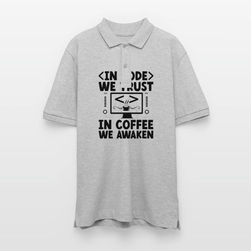 Café Codage Programmeur Codeur Développeur Nerd Coff Polo PREPSTER bio Stanley/Stella Unisexe