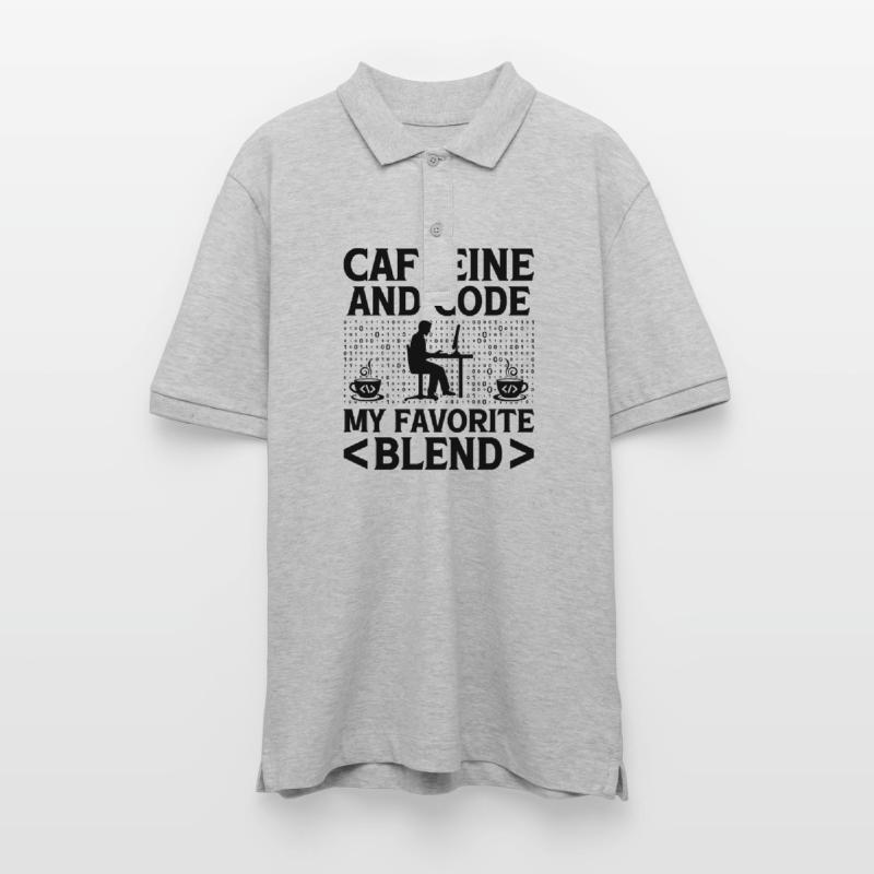 Café Codage Programmeur Codeur Développeur Nerd Coff Polo PREPSTER bio Stanley/Stella Unisexe