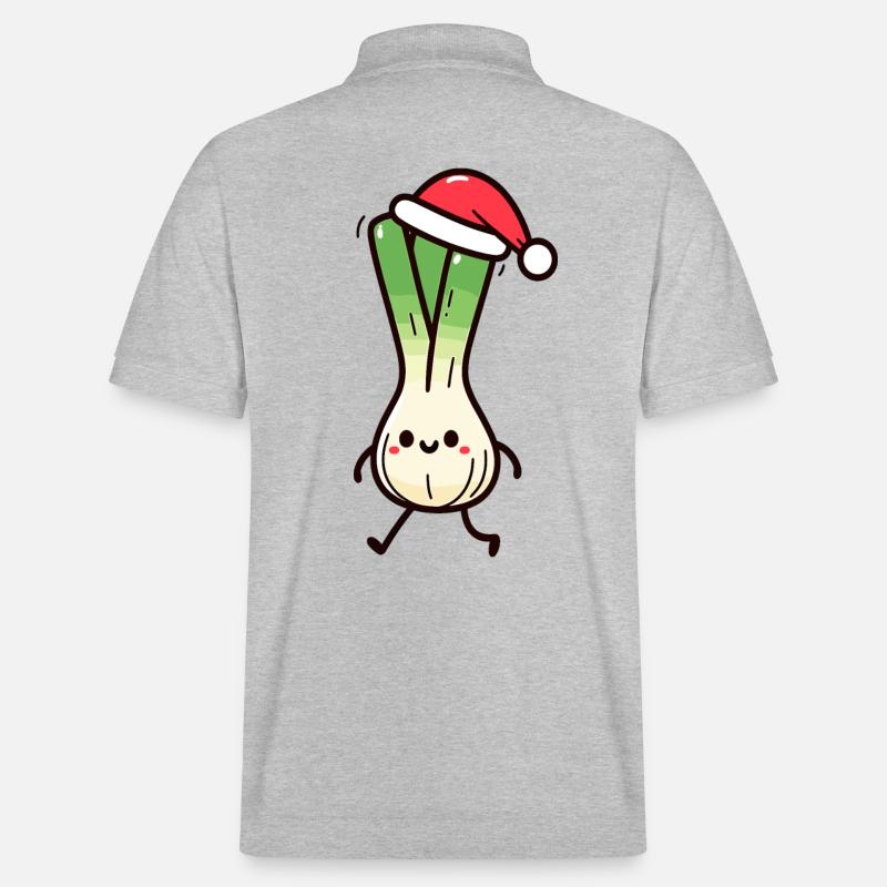 Linge de Noël de Saint-Nicolas - Polo PREPSTER bio Stanley/Stella Unisexe - gris chiné