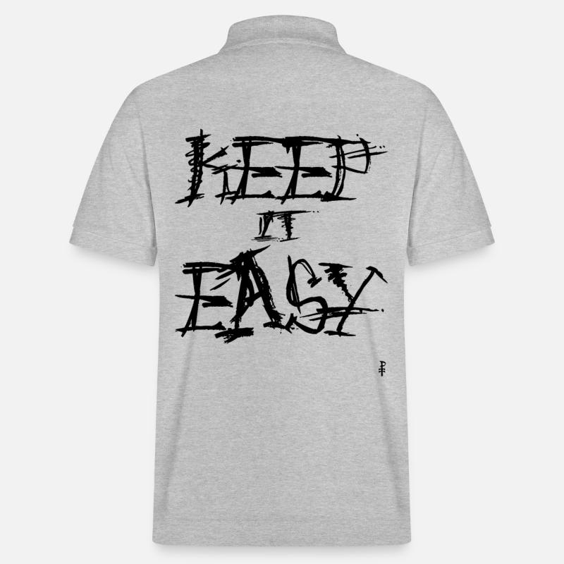 Keep it Easy - Stanley/Stella Unisex Bio-Poloshirt PREPSTER - Grau meliert