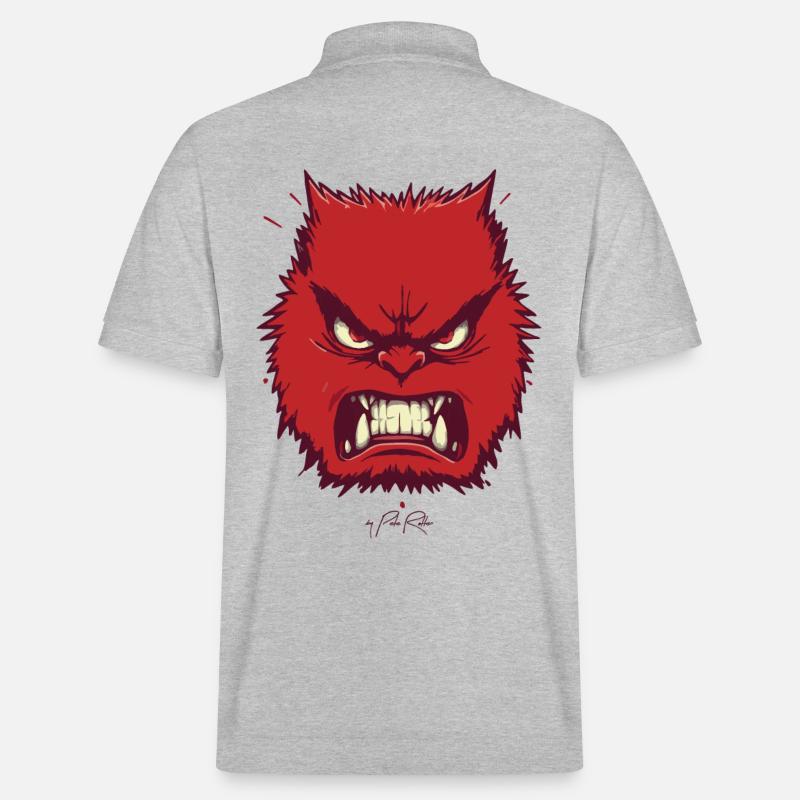 Wütend - Stanley/Stella Unisex Bio-Poloshirt PREPSTER - Grau meliert