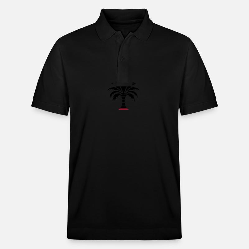 Île Palm - Polo PREPSTER bio Stanley/Stella Unisexe - noir