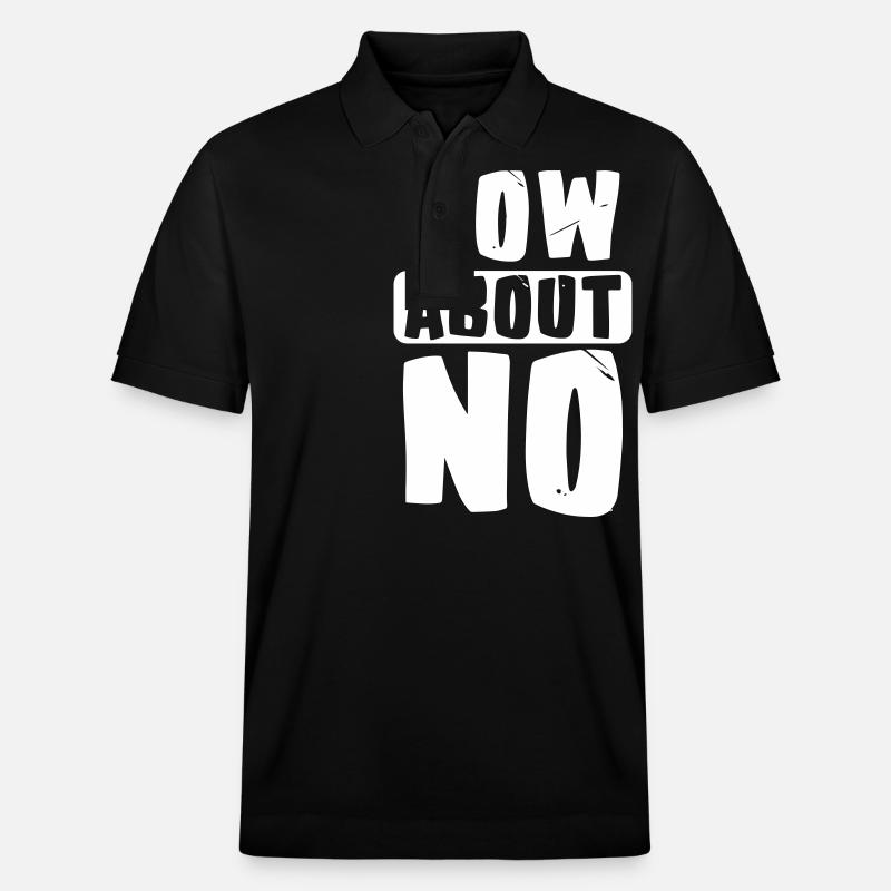 Que diriez-vous pas - Polo PREPSTER bio Stanley/Stella Unisexe - noir