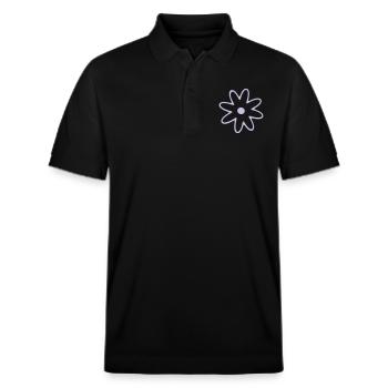 Fleur - Polo PREPSTER bio Stanley/Stella Unisexe - noir - Devant - Roxy (174cm) & Andy (188cm)